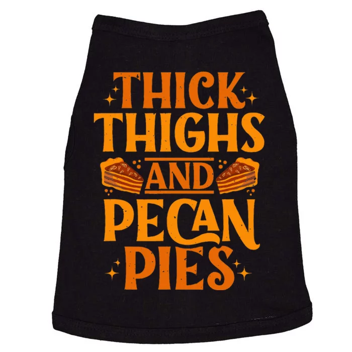 Deliciously Funny Thanksgiving Pecan Pie Baker Doggie Tank