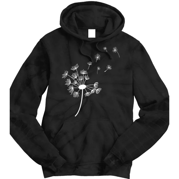 Dandelion For Women Graphic Tie Dye Hoodie