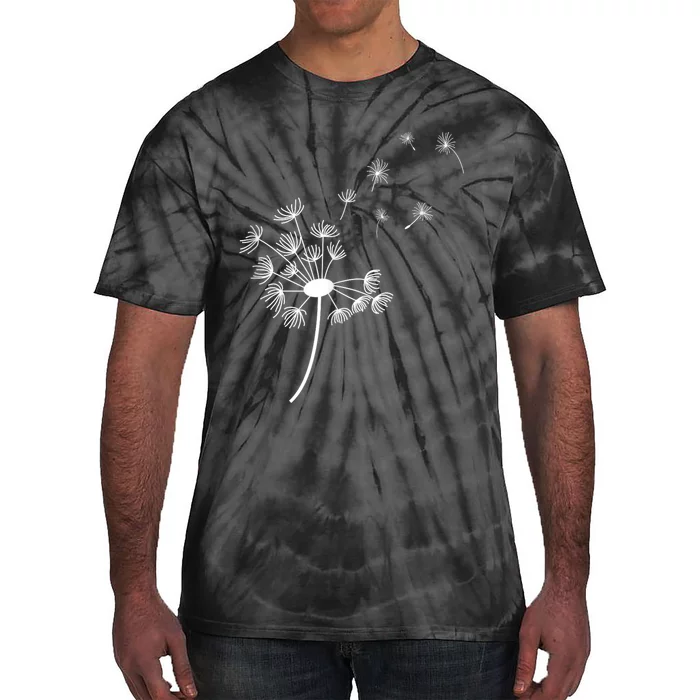 Dandelion For Women Graphic Tie-Dye T-Shirt