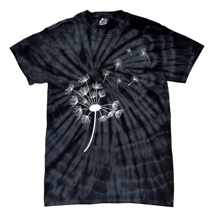 Dandelion For Women Graphic Tie-Dye T-Shirt