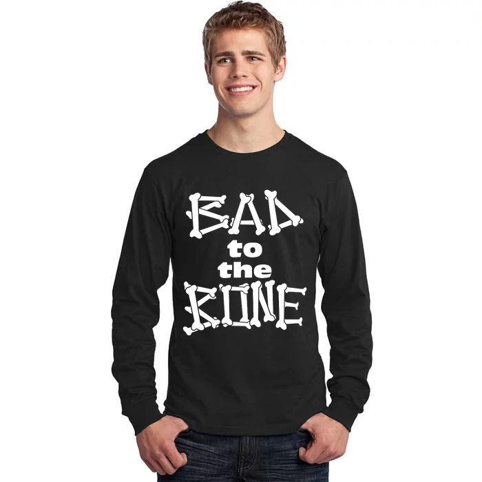 Dominic Fike Wearing Bad To The Bone Tall Long Sleeve T-Shirt