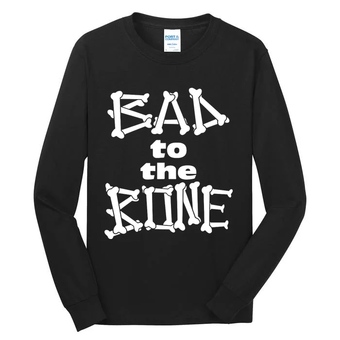 Dominic Fike Wearing Bad To The Bone Tall Long Sleeve T-Shirt