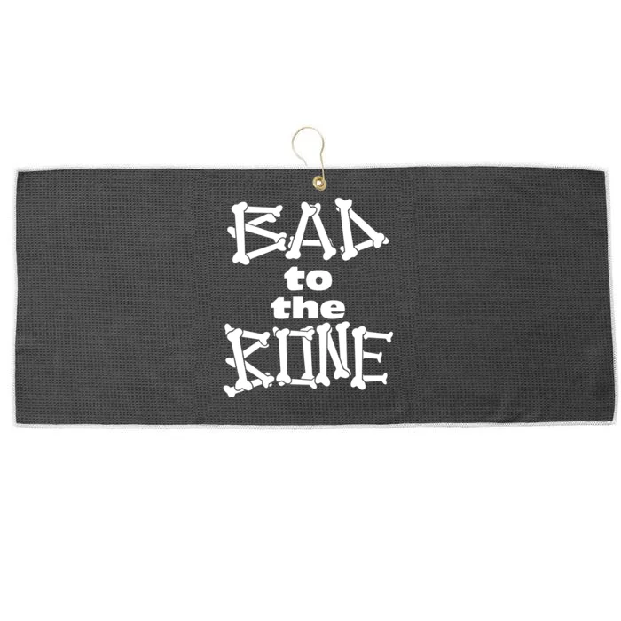 Dominic Fike Wearing Bad To The Bone Large Microfiber Waffle Golf Towel