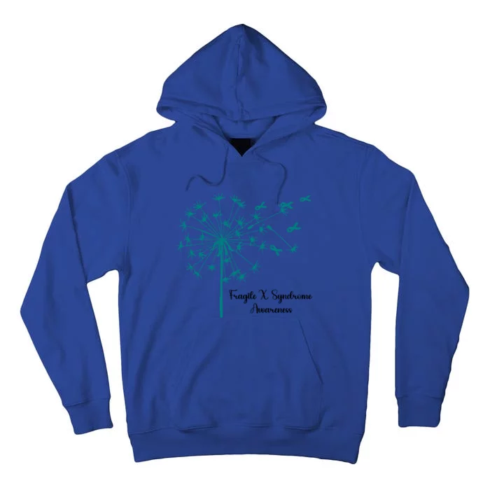 Dandelion Fragile X Syndrome Awareness Family Wear Matching Gift Tall Hoodie