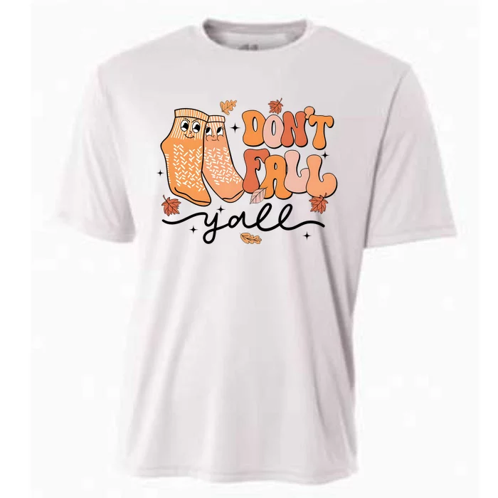 DonT Fall Y All Funny Vintage Autumn Season Cooling Performance Crew T-Shirt