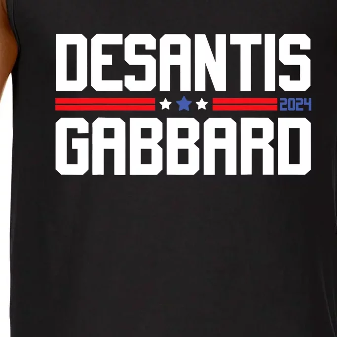 Desantis Gabbard 2024 Ron Desantis Tulsi Gabbard President Comfort Colors® Tank Top