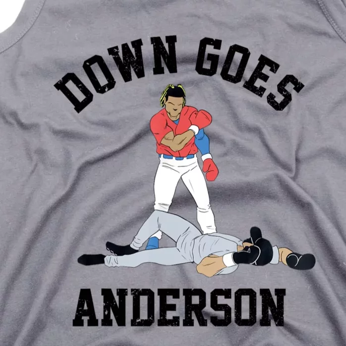 Down Goes Anderson Tank Top