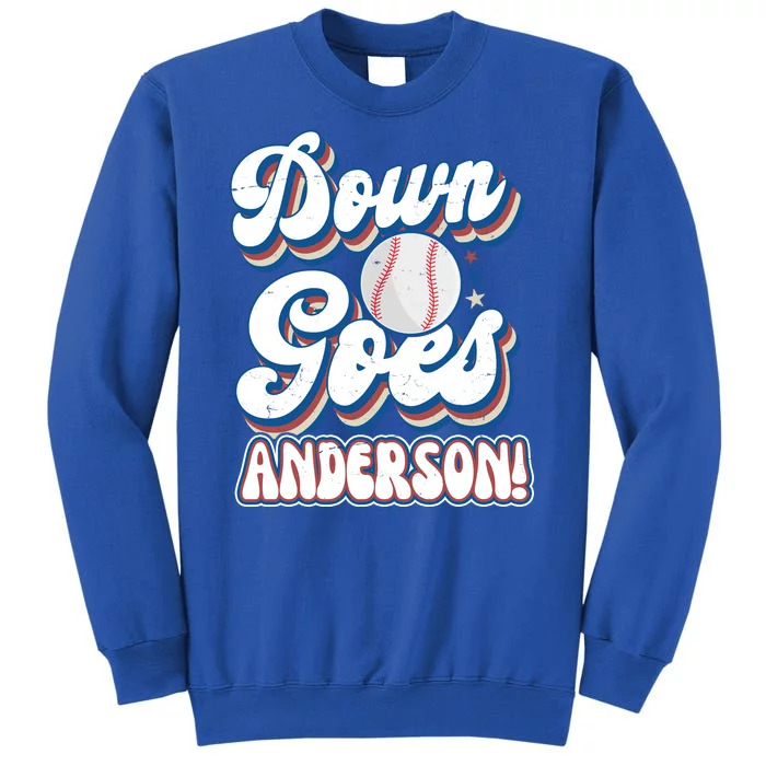 Down Goes Anderson Tall Sweatshirt