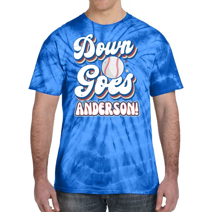 Down Goes Anderson Tie-Dye T-Shirt