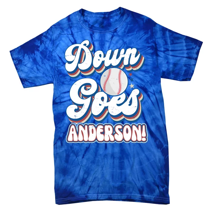 Down Goes Anderson Tie-Dye T-Shirt