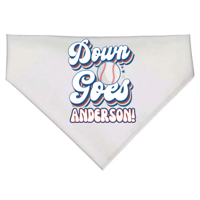 Down Goes Anderson USA-Made Doggie Bandana