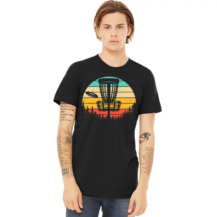 Disc Golf Art For  Stupid Tree Disc Golf Player Premium T-Shirt