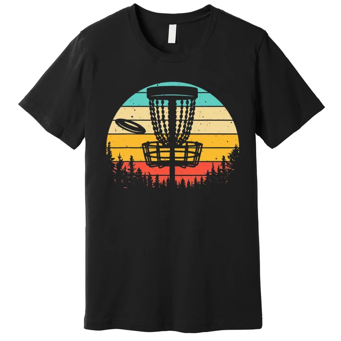 Disc Golf Art For  Stupid Tree Disc Golf Player Premium T-Shirt