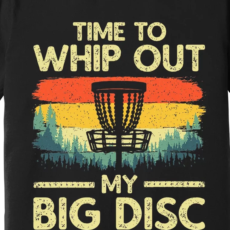 Disc Golf Art For Women Flying Disc Sport Players Premium T-Shirt