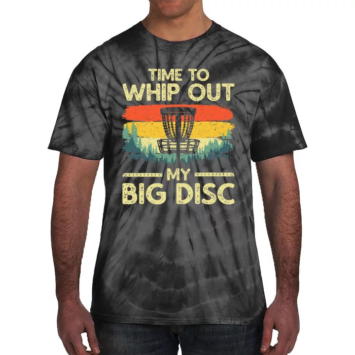 Disc Golf Art For Women Flying Disc Sport Players Tie-Dye T-Shirt