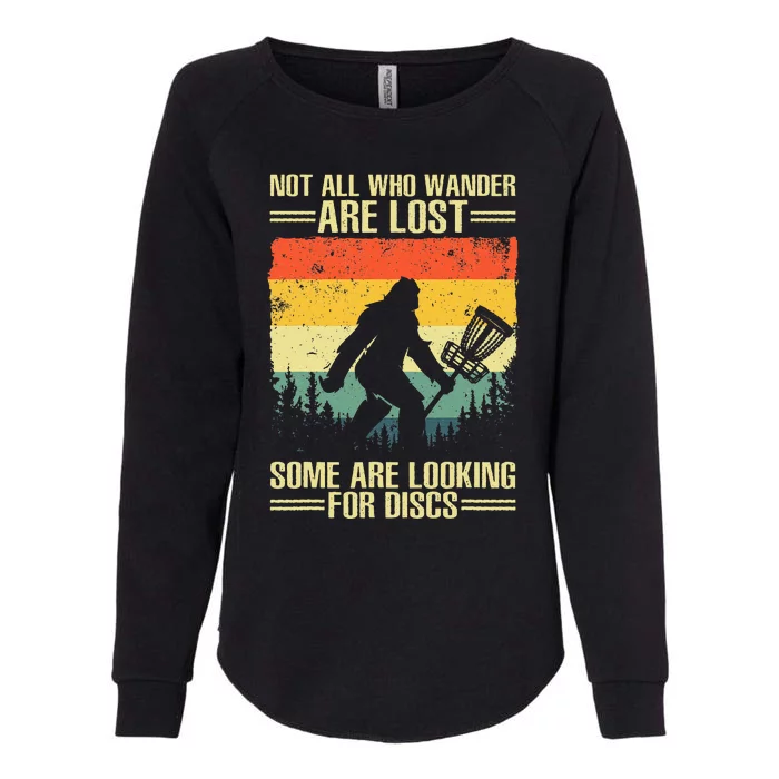 Disc Golf Art For Women Disc Golf Player Womens California Wash Sweatshirt