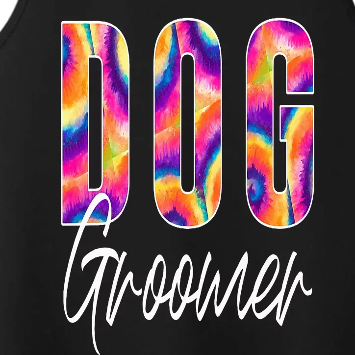 Dog Groomer Appreciation Performance Tank