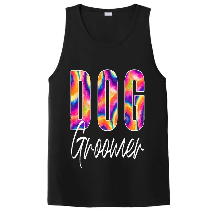 Dog Groomer Appreciation Performance Tank