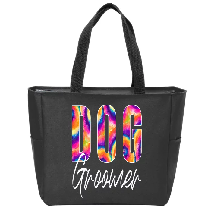 Dog Groomer Appreciation Zip Tote Bag