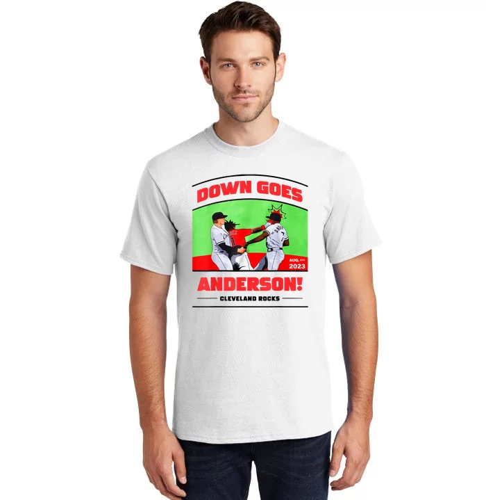 Down Goes Anderson Tall T-Shirt