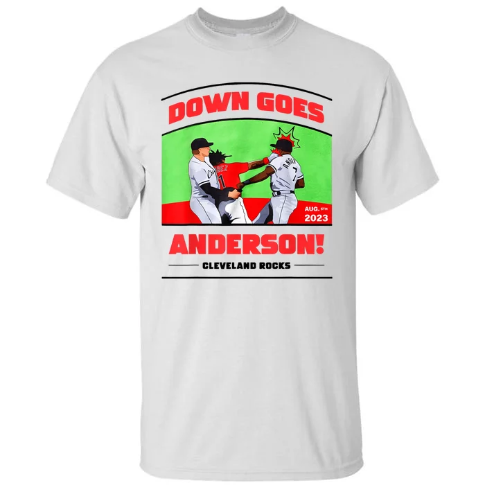 Down Goes Anderson Tall T-Shirt