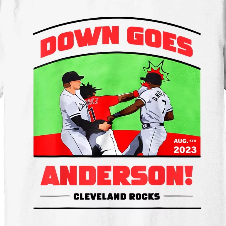 Down Goes Anderson Premium T-Shirt