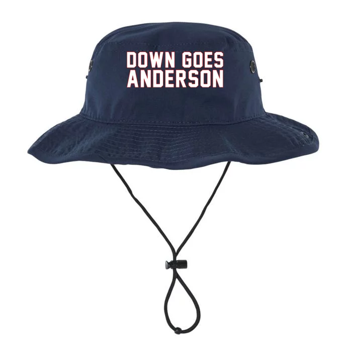 Down Goes Anderson Baseball Cleveland Vs Chicago Legacy Cool Fit Booney Bucket Hat