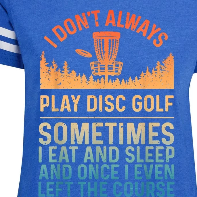 Disc Golf Art Disc Golf Player Disc Golfer Enza Ladies Jersey Football T-Shirt