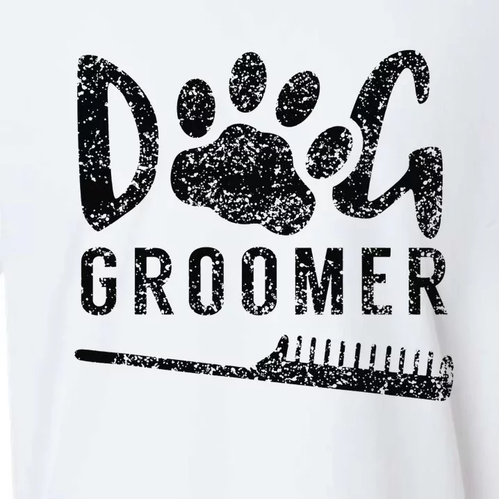 Dog Groomer Animal Salon Grooming Sueded Cloud Jersey T-Shirt