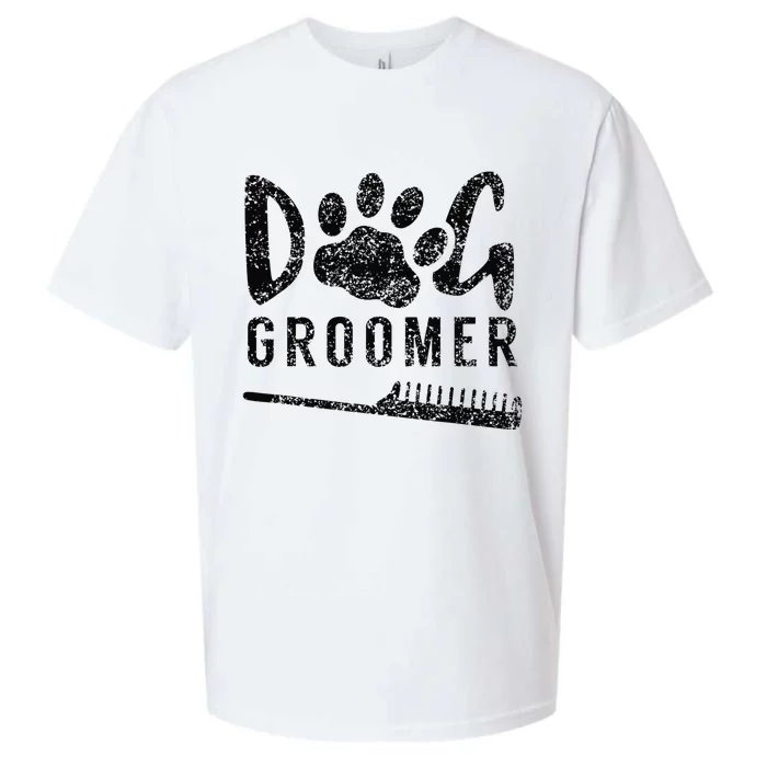 Dog Groomer Animal Salon Grooming Sueded Cloud Jersey T-Shirt