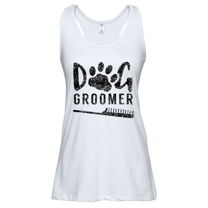 Dog Groomer Animal Salon Grooming Ladies Essential Flowy Tank