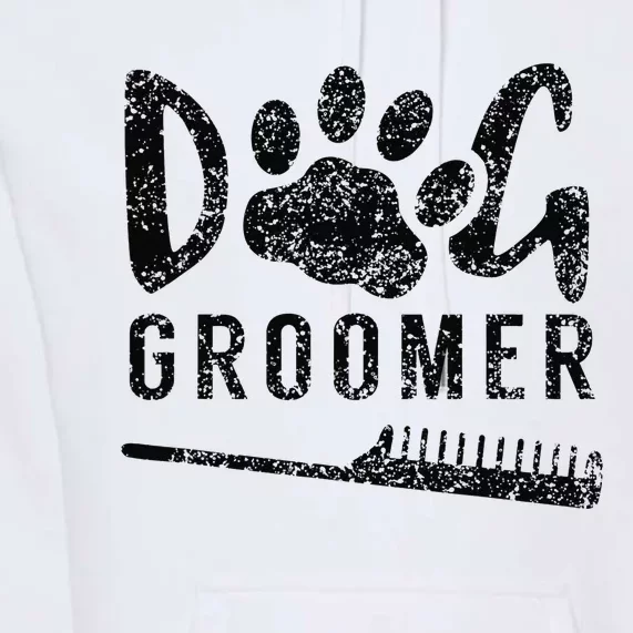 Dog Groomer Animal Salon Grooming Premium Hoodie