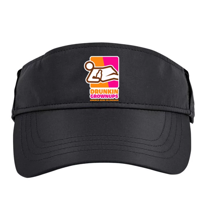 Drunkin Grownups Adult Party Sarcastic Drinking Adult Drive Performance Visor