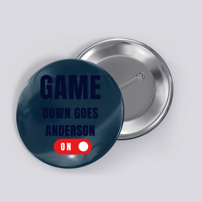 Down Goes Anderson Button