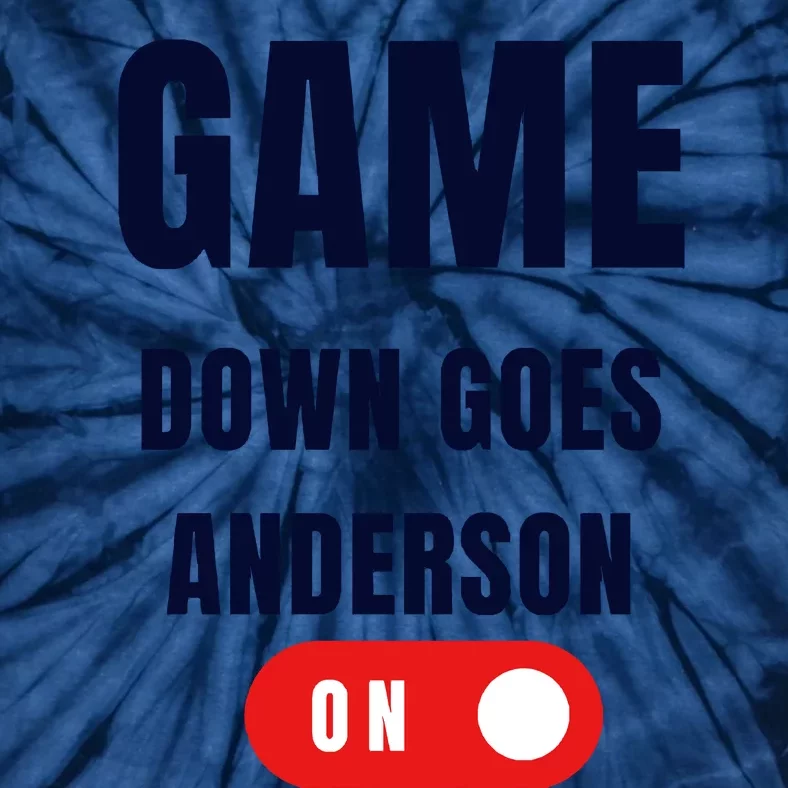 Down Goes Anderson Tie-Dye T-Shirt