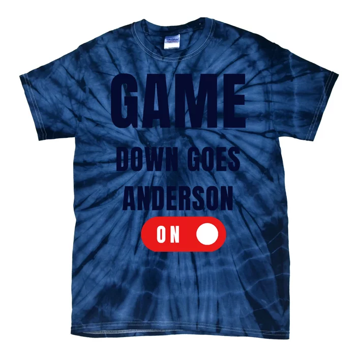 Down Goes Anderson Tie-Dye T-Shirt