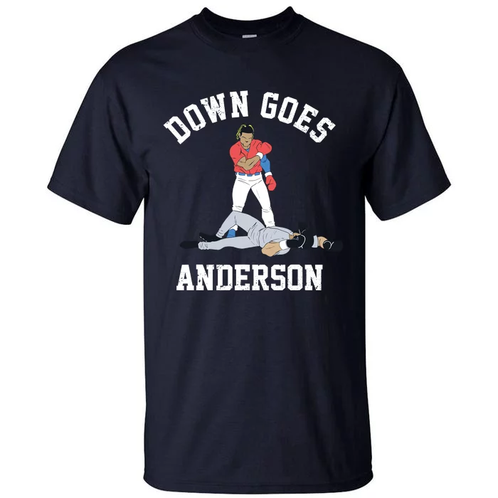 Down Goes Anderson Tall T-Shirt