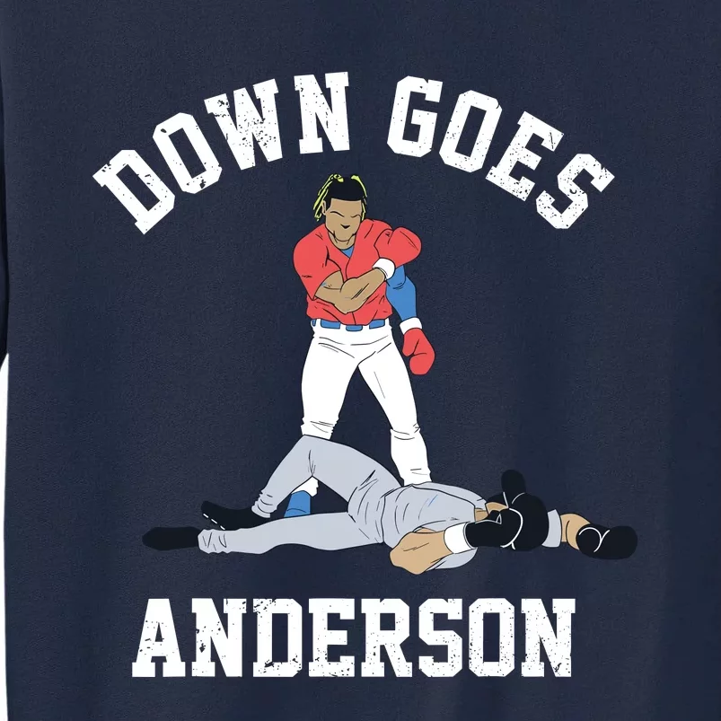 Down Goes Anderson Tall Sweatshirt