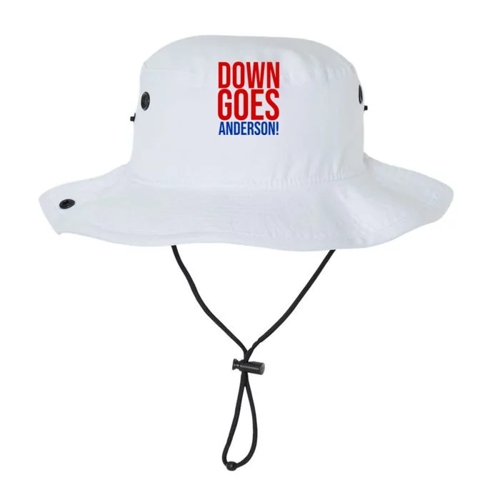 Down Goes Anderson Cleveland Vs Chicago Fight Baseball Legacy Cool Fit Booney Bucket Hat