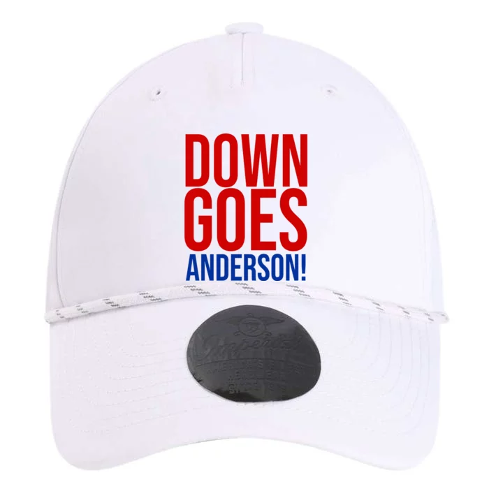 Down Goes Anderson Cleveland Vs Chicago Fight Baseball Performance The Dyno Cap