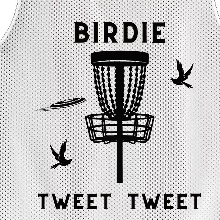 Disc Golf Birdie Tweet Tweet Mesh Reversible Basketball Jersey Tank