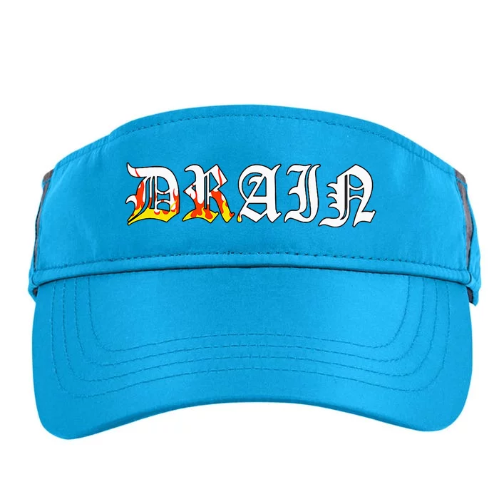 D.R.A.I.N G.A.N.G Bladee Adult Drive Performance Visor