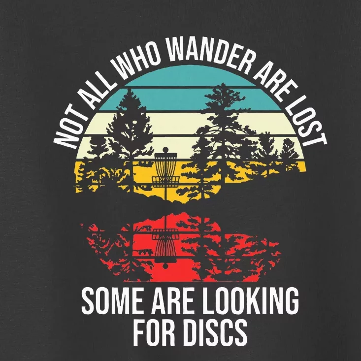 Disc Golf Basket Wandering Toddler T-Shirt