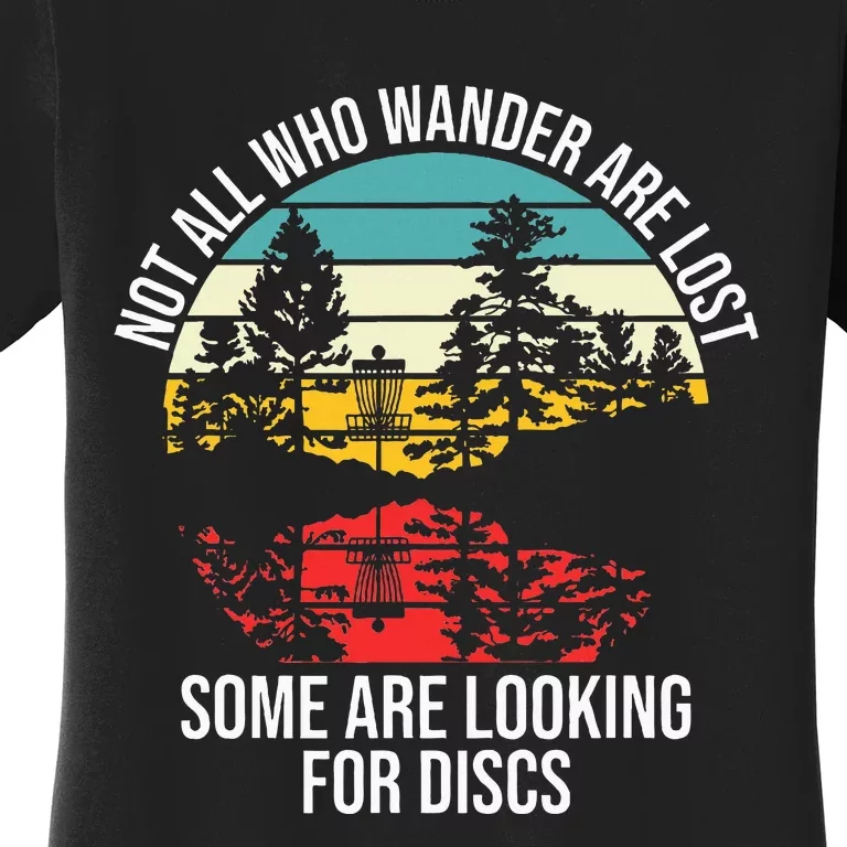 Disc Golf Basket Wandering Women's T-Shirt