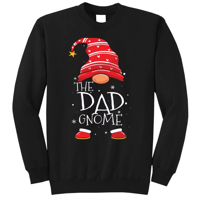 Dad Gnome Buffalo Plaid Matching Family Christmas Pajama Sweatshirt