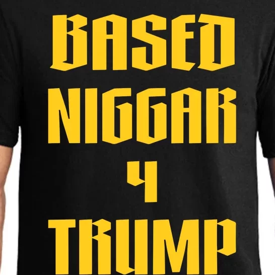 Derrick Gibson Based Niggar 4 Trump Pajama Set