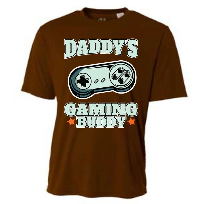 Daddys Gaming Buddy Fathers Day Matching Gift Cooling Performance Crew T-Shirt