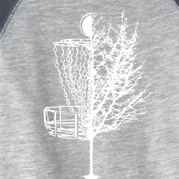 Disc Golf Basket Tree Shirts Funny Toddler Fine Jersey T-Shirt