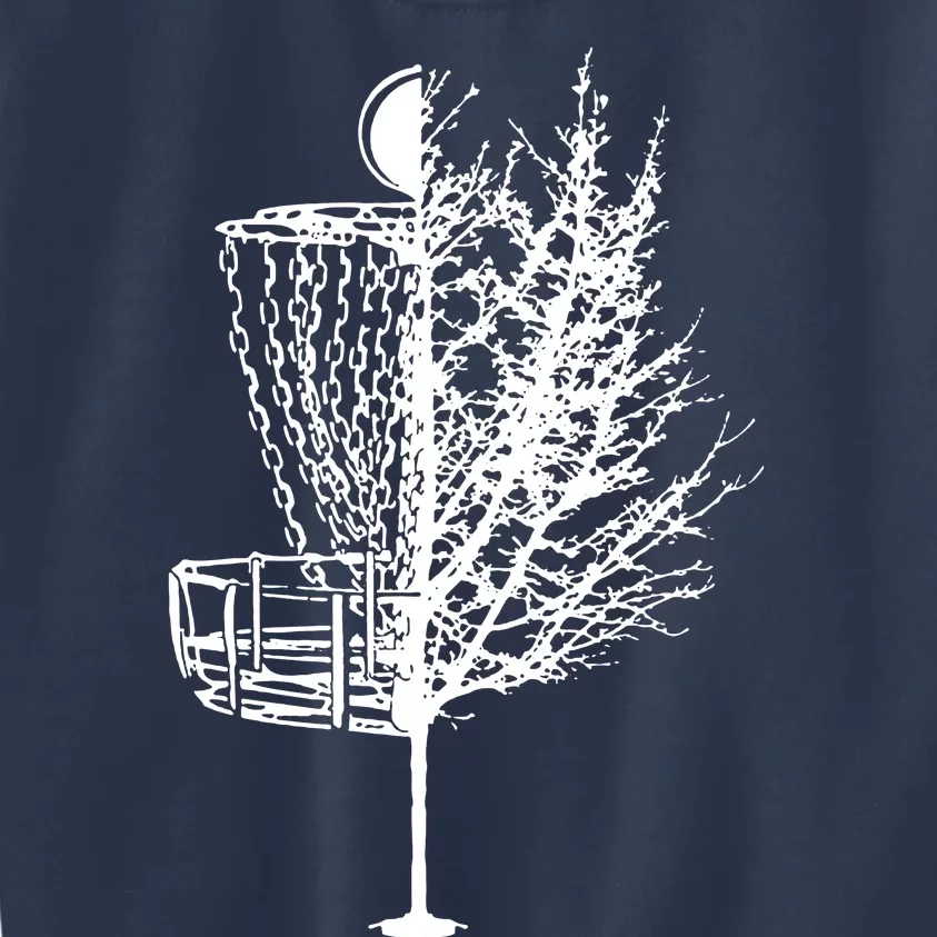 Disc Golf Basket Tree Shirts Funny Kids Sweatshirt