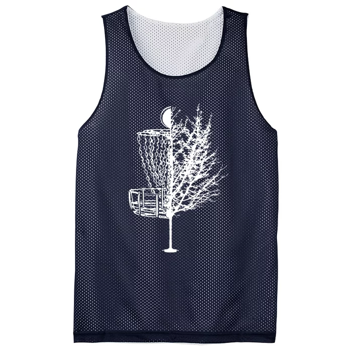 Disc Golf Basket Tree Shirts Funny Mesh Reversible Basketball Jersey Tank